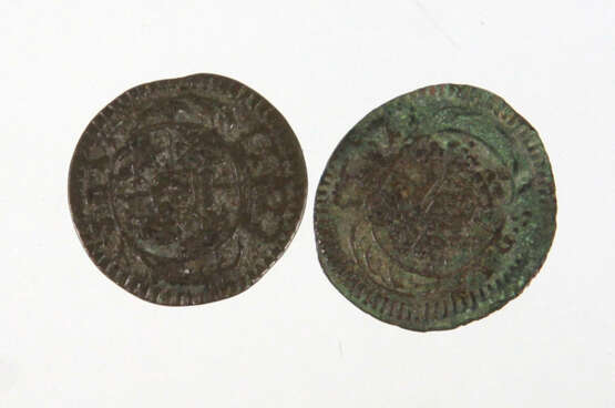 2x 1 Pfennig Sachsen 1726/1728 IGS - photo 1