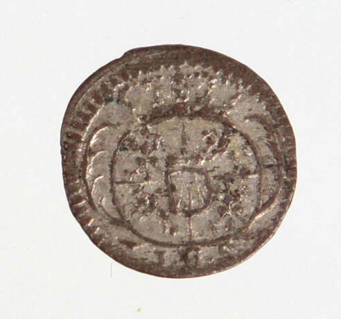 1 Pfennig Sachsen 1727 IGS - Foto 1