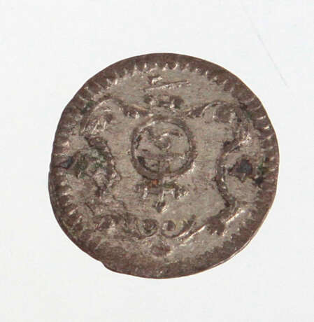 1 Pfennig Sachsen 1727 IGS - Foto 2