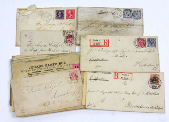 Posten Belege alle Welt 1861/1900 - photo 1