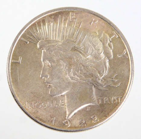 One Peace Dollar USA 1922 - photo 1