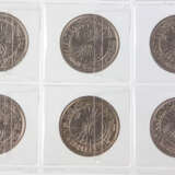 6 x 50 Reichspfennig 1927/1937 - Foto 1