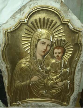 “The icon of the Tikhvin mother of God 19th century” - photo 1