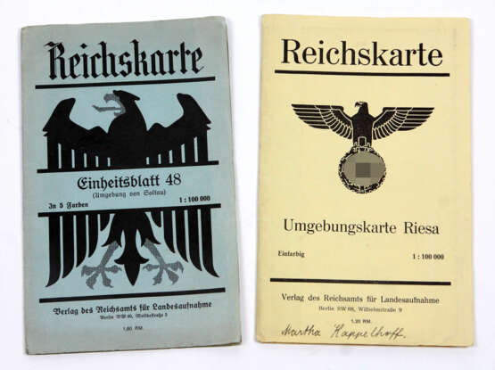 2 Reichskarten - photo 1