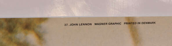 THE BEATLES- POSTER 3: JOHN LENNON & YOKO ONO," Double Fantasy" Giant & Pin Up (Wagner), USA/DK 1980er-Jahre - Foto 4