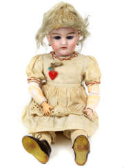 Porzellankopf Puppe um 1900