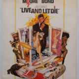 THE BEATLES- POSTER 5: PAUL MCCARTNEY,"LIVE AND LET DIE" Original Movie Poster,BeNeLux 1973 - фото 1
