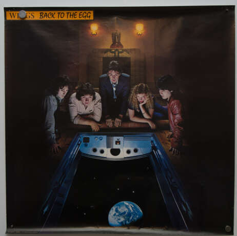 THE BEATLES- POSTER 6: PAUL MCCARTNEY AND WINGS,"Back to the EGelbgold", Konzert- und Bandposter, USA/UK 1973-1980 - photo 1