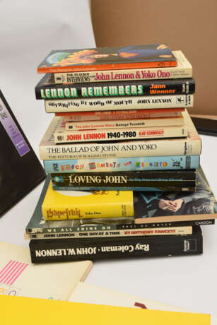 THE BEATLES- BOOKS 2: JOHN LENNON LITERATURE; diverse Monografien bzw. Literatur über John Lennon, UK/USA/BRD 1965-1996 - Foto 3