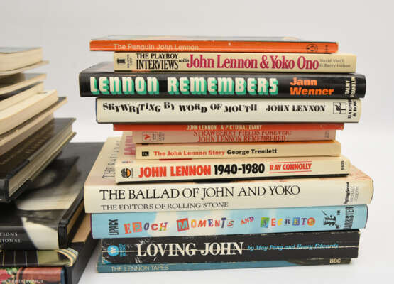 THE BEATLES- BOOKS 2: JOHN LENNON LITERATURE; diverse Monografien bzw. Literatur über John Lennon, UK/USA/BRD 1965-1996 - Foto 5