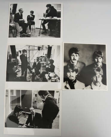 THE BEATLES- PHOTOGRAPHS 3: RECORDING SGTiefe: PEPPER, 19 lizensierte SW-Fotos des Times Newspaper Magazines, London 1967 - photo 5
