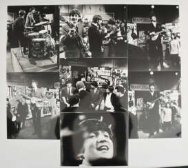 THE BEATLES- PHOTOGRAPHS 5: "Ready Steady Go", SW-Abzüge auf Fotopapier, 1964