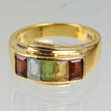 Multicolor Edelstein Ring - photo 1