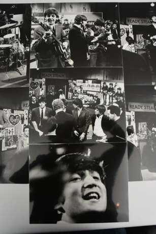 THE BEATLES- PHOTOGRAPHS 5: "Ready Steady Go", SW-Abzüge auf Fotopapier, 1964 - фото 3