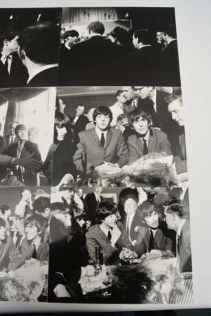 THE BEATLES- PHOTOGRAPHS 6: "Press Conference Premiere of A Hard Day´s Night", SW-Abzüge auf Fotopapier, Liverpool 1964 - фото 4