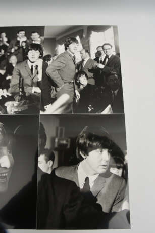 THE BEATLES- PHOTOGRAPHS 6: "Press Conference Premiere of A Hard Day´s Night", SW-Abzüge auf Fotopapier, Liverpool 1964 - Foto 8