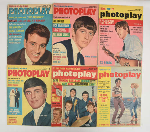 THE BEATLES- MAGAZINES. "CLUB SANDWICH" & "PHOTOPLAY", Fan- Zeitschriften und Magazine UK 1964/1985-1997 - фото 1