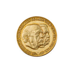 Preussen - Glöckler Goldmedaille, Bismarck und Hindenburg, 