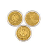 BRD/GOLD 3 x 100€ der Jahre 2002/G, 2006/G, 2007/A, - photo 2