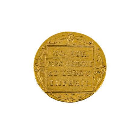 Niederlande/GOLD - 1 Ritterdukat 1818, Willem I., ss, - фото 2