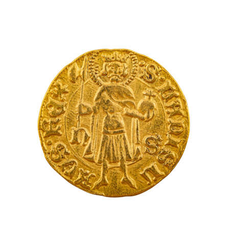 Ungarn/GOLD - Goldgulden Sigismund 1387-1437, - фото 1