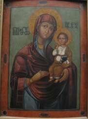 The icon of the virgin of the 17th century