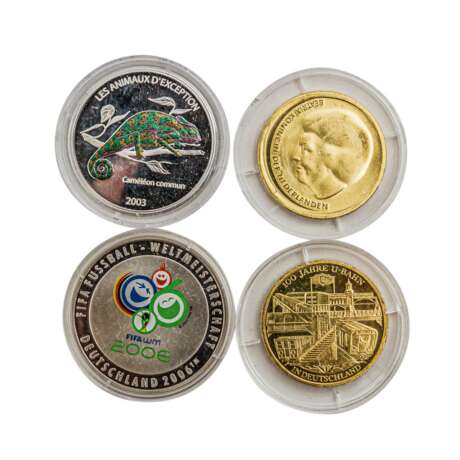 Münzen und einige DM-Banknoten, mit GOLD und SILBER - - photo 4