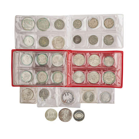 Münzen und Medaillen, mit SILBER - - Foto 1