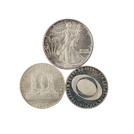 Münzen und Medaillen, mit SILBER - - фото 2