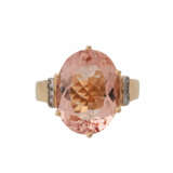 Ring mit Morganit ca. 7 ct, - photo 1