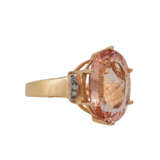 Ring mit Morganit ca. 7 ct, - Foto 2