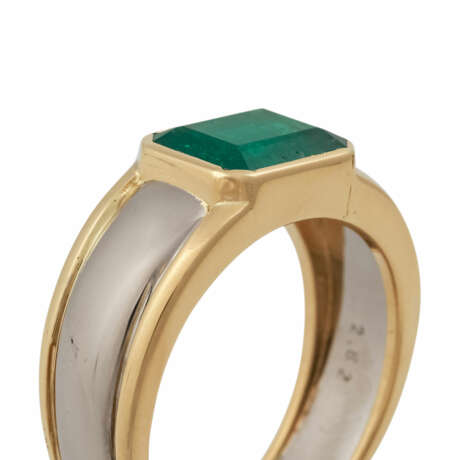 Ring mit Smaragd ca. 2,62 ct - Foto 5