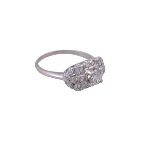 Ring mit Diamanten zusammen ca. 1,2 ct - Foto 2