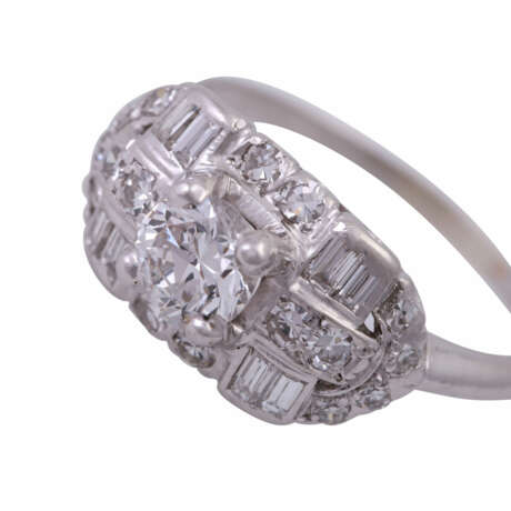 Ring mit Diamanten zusammen ca. 1,2 ct - photo 5