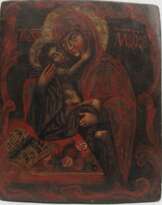 Икона Богородицы Умиление 18 век  Икона Богородицы Умиление 18 век