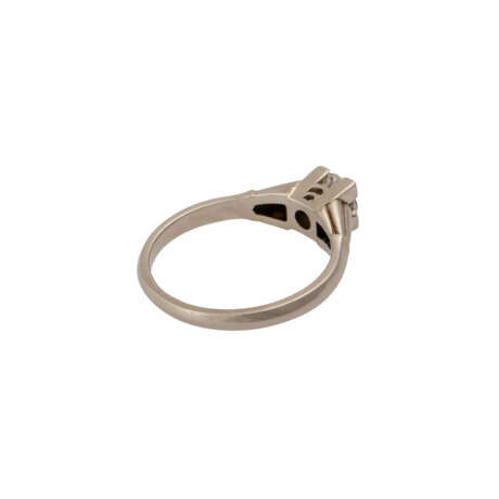 Ring mit Altschliffdiamant ca. 0,5 ct, - фото 3