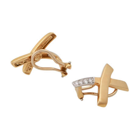 TIFFANY & CO by Paloma Picasso, Ohrclips mit Brillanten, - фото 3