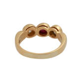 Ring mit 2 Brillanten, zusammen ca. 0,6 ct (graviert), - фото 4