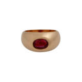 Ring mit Rubin ca. 1,7 ct, - Foto 1