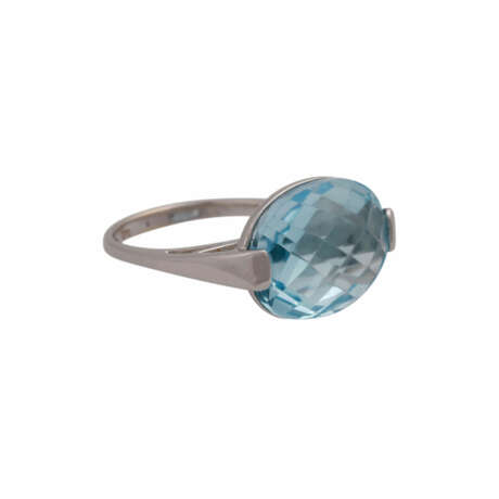 Ring mit Blautopas, - photo 2