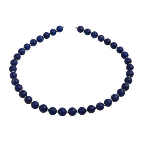 Lapislazuli Kugelkette, - photo 1