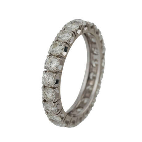 Memoryring mit Brillanten zusammen ca. 1,9 ct, - photo 4