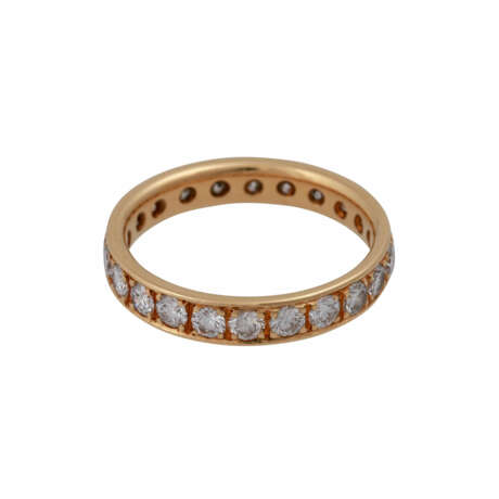 Memory Ring mit Brillanten zusammen ca. 1,5 ct, - photo 2