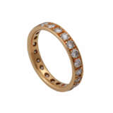 Memory Ring mit Brillanten zusammen ca. 1,5 ct, - photo 4