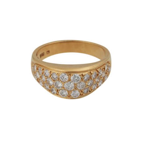 Ring mit Brillanten zusammen ca. 1,1 ct - photo 1