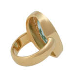 Ring mit schönem, grün-blauen Aquamarin ca. 8 ct - photo 3