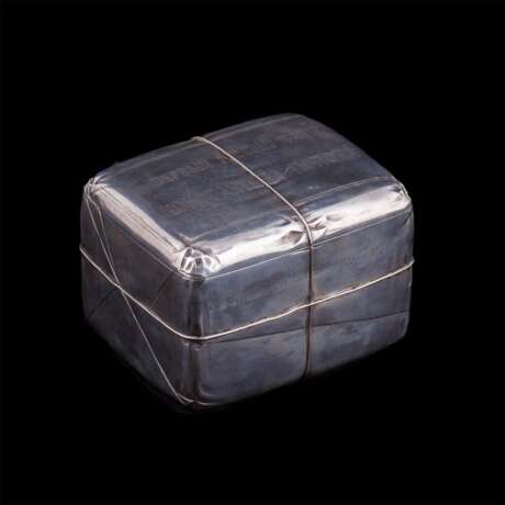 Русская серебряная коробка для чая. Лорие - фото 1