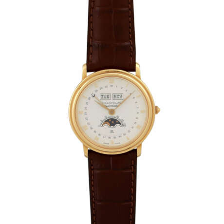 BLANCPAIN Villeret Quantieme Armbanduhr, ca. 1990er Jahre. - photo 1