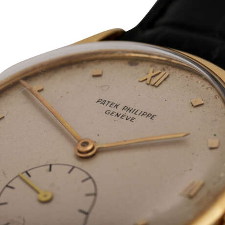 PATEK PHILIPPE Vintage Calatrava Herrenuhr, Ref. 1589, ca. 1950er Jahre. - Foto 5