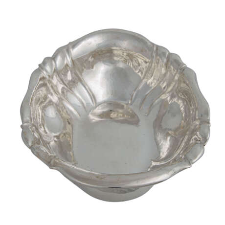 DEUTSCH Ovalschale, 800 Silber, 20. Jahrhundert. - Foto 3